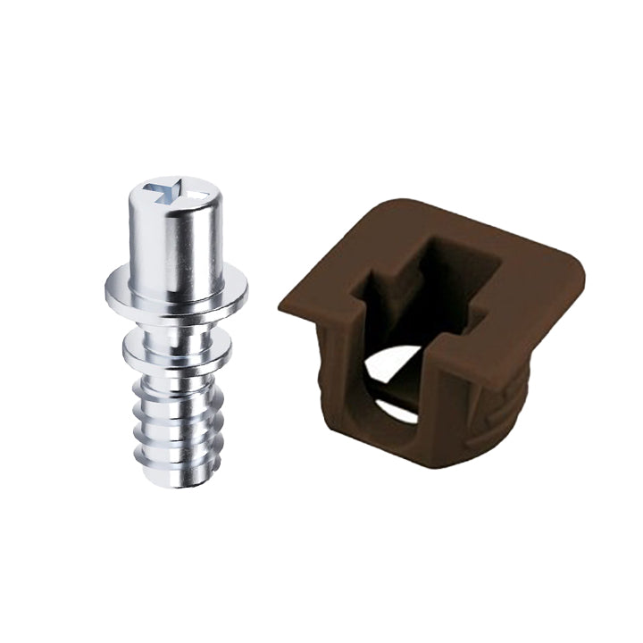 Italiana FLIPPER Concealed Wood Shelf Support - Penyangga Rak Kayu Sistem Klik