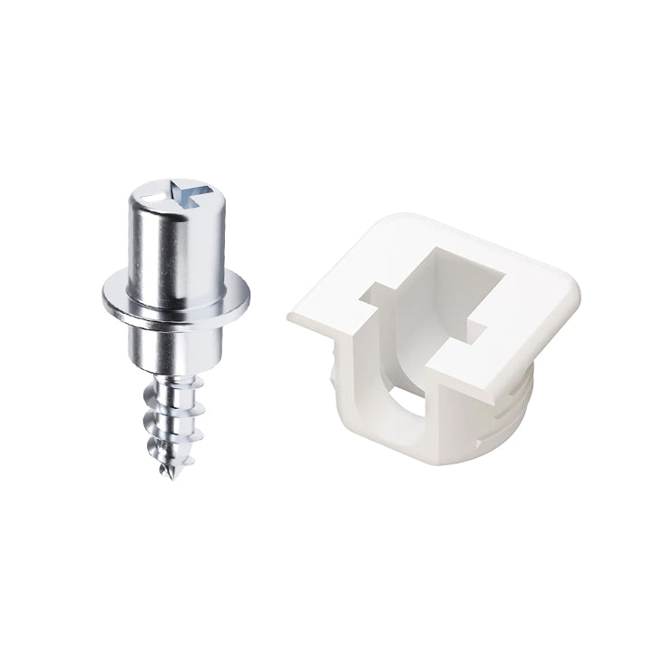 Italiana FLIPPER Concealed Wood Shelf Support - Penyangga Rak Kayu Sistem Klik