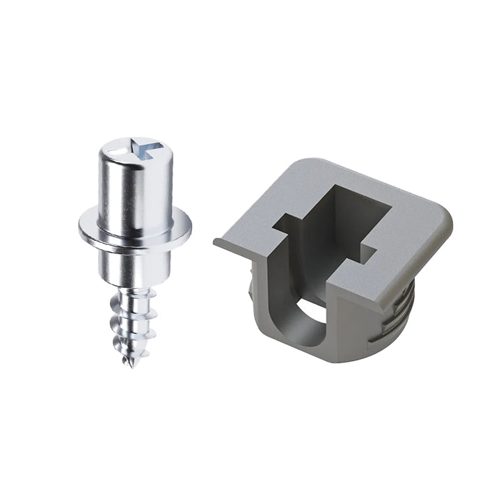 Italiana FLIPPER Concealed Wood Shelf Support - Penyangga Rak Kayu Sistem Klik