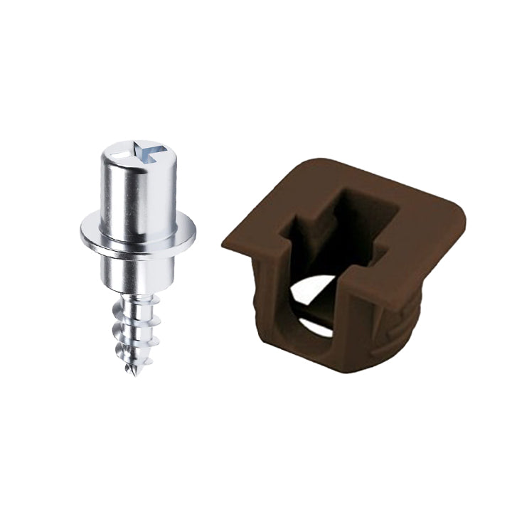Italiana FLIPPER Concealed Wood Shelf Support - Penyangga Rak Kayu Sistem Klik