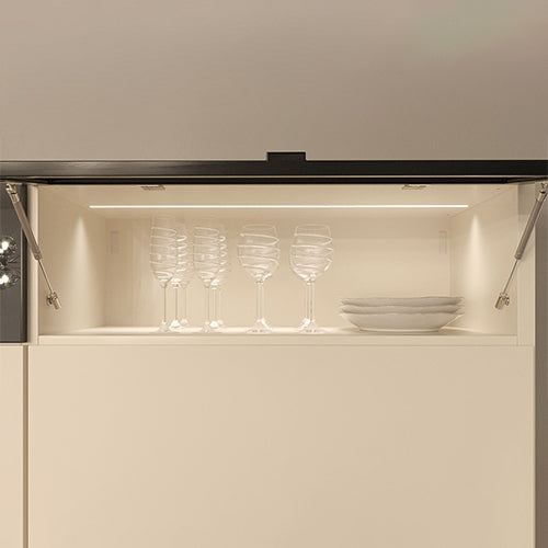 Italiana LIBRA H1 Gantungan Kabinet Heavy Duty (65kg) dengan Fitur Anti-Turnover